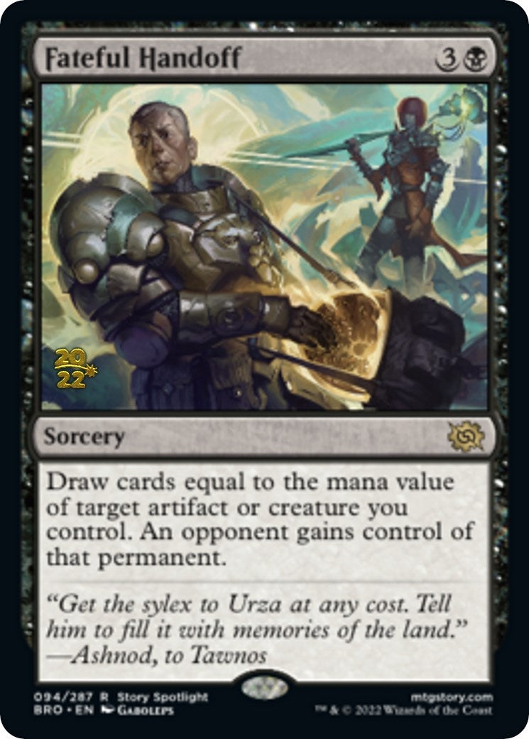 Fateful Handoff (94) [PRE] - MTG Single