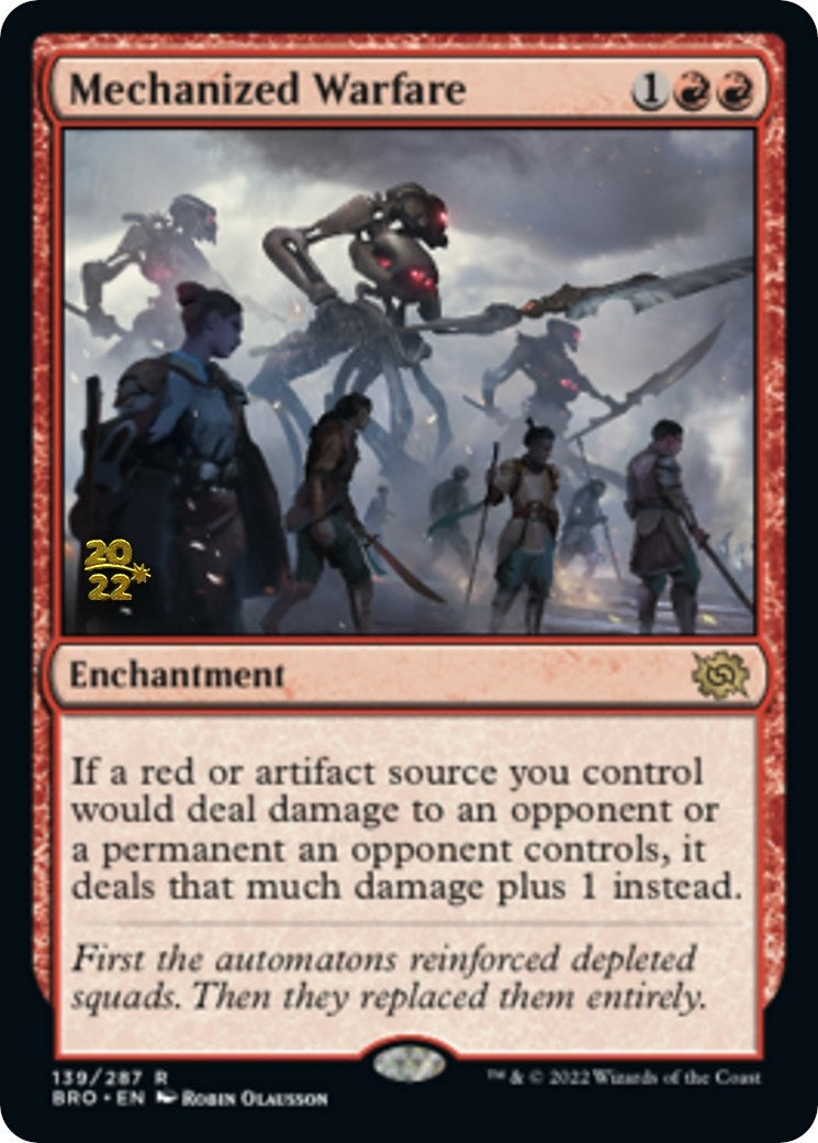 Mechanized Warfare (139) [PRE] - MTG Single