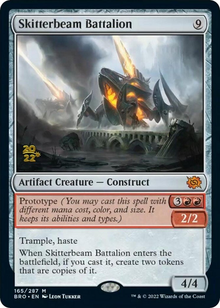 Skitterbeam Battalion (165) [PRE] - MTG Single