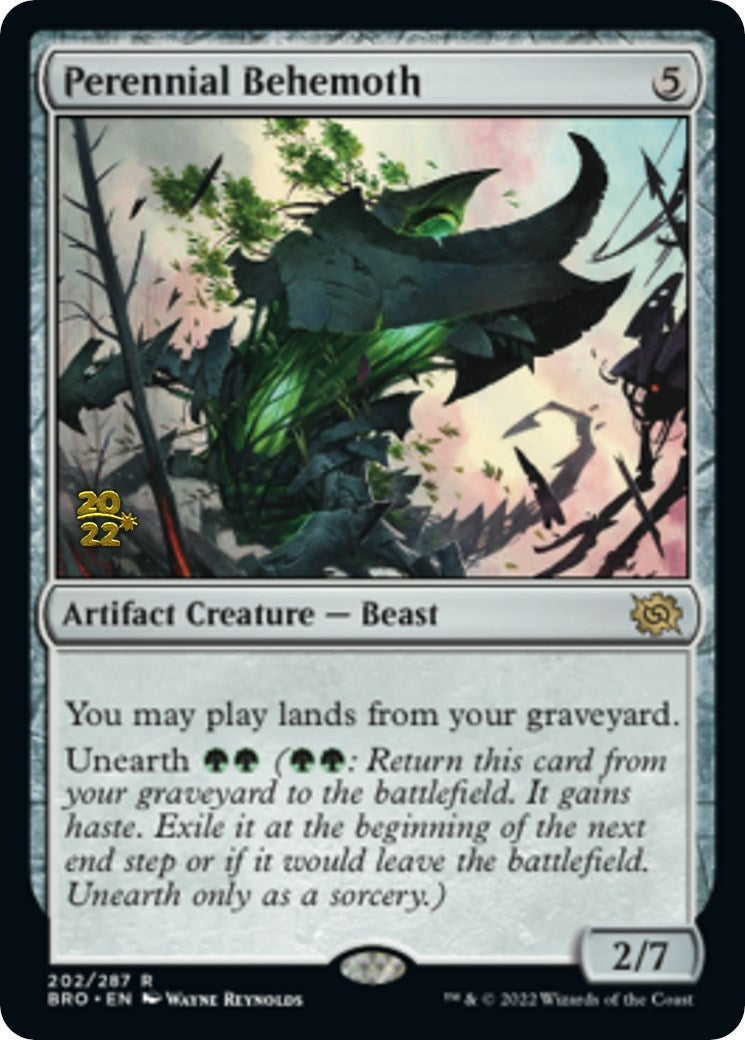Perennial Behemoth (202) [PRE] - MTG Single