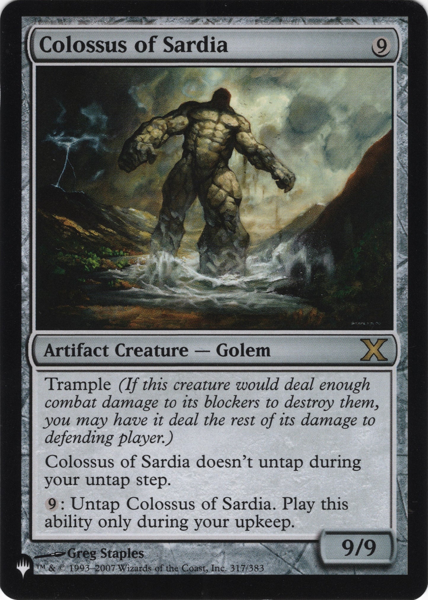 Colossus of Sardia (317) [LIST] - MTG Single