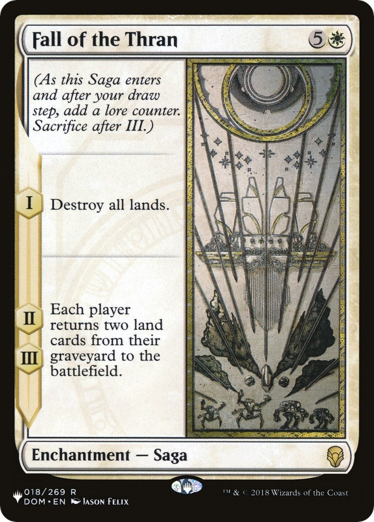 Fall of the Thran (18) [LIST] - MTG Single