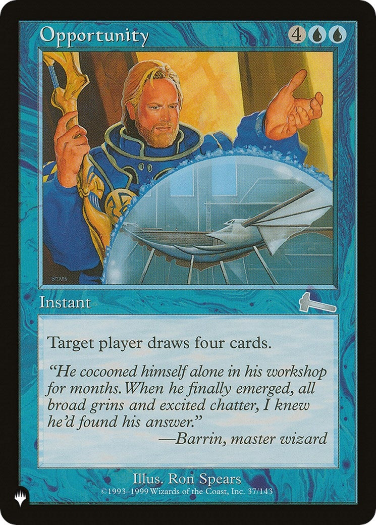 Opportunity (ULG) (37) [LIST] - MTG Single