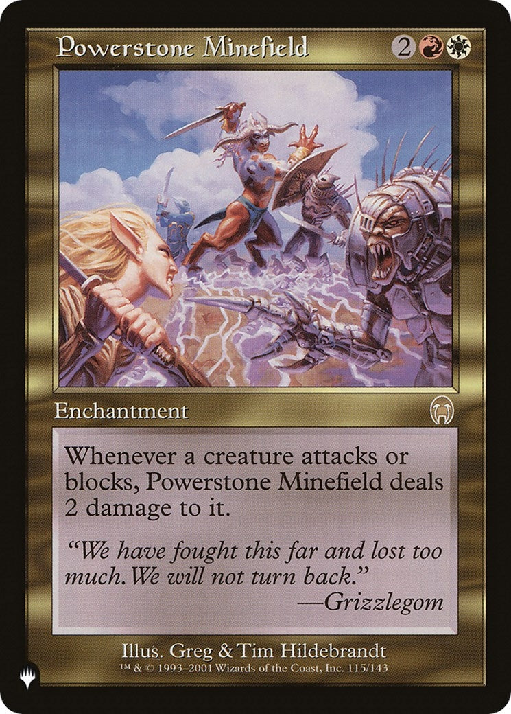 Powerstone Minefield (115) [LIST] - MTG Single