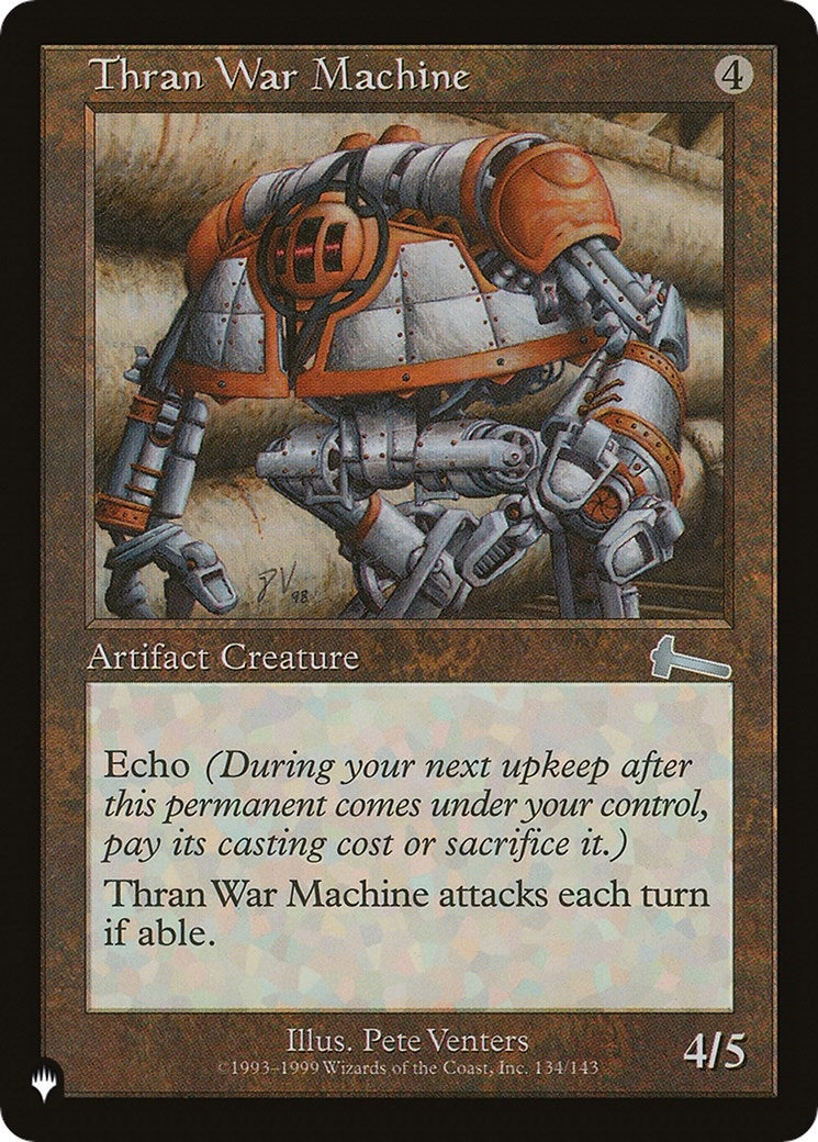 Thran War Machine (134) [LIST] - MTG Single