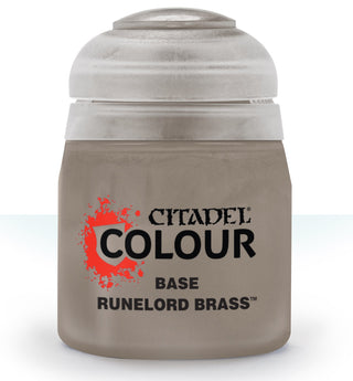 Citadel Base Paint: Runelord Brass [PNTP] - Citadel Paints Sealed