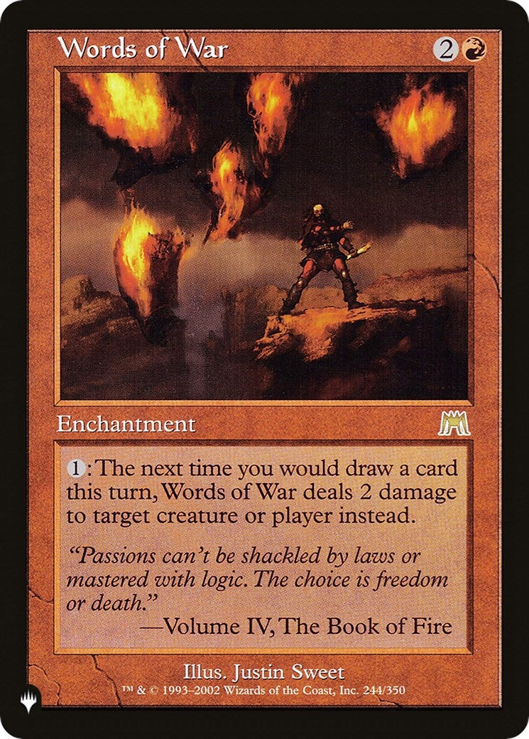 Words of War (244) [LIST] - MTG Single