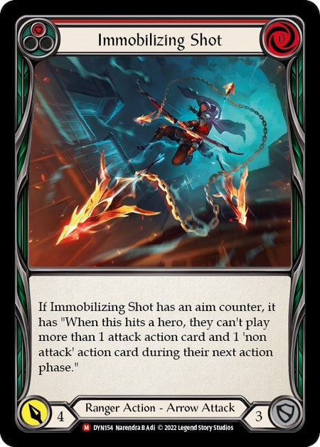 Immobilizing Shot (154) [DYN] - Flesh and Blood TCG Single