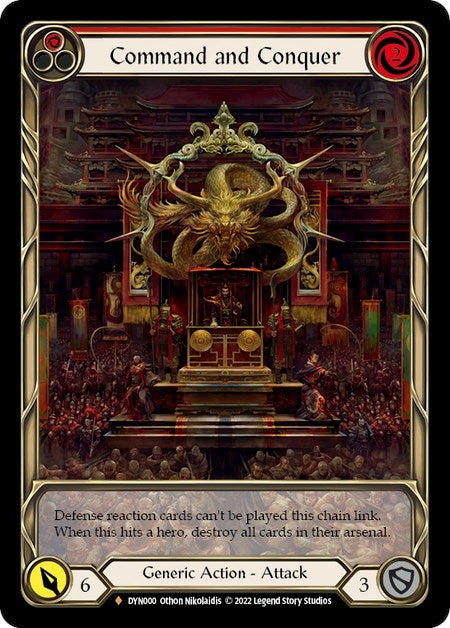 Command and Conquer (0) [DYN] - Flesh and Blood TCG Single