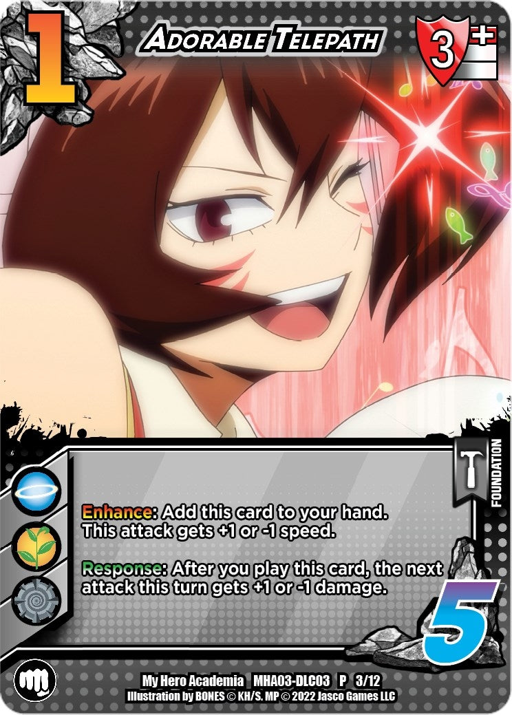 Adorable Telepath (3) [MHA-DLC03] - UniVersus Single