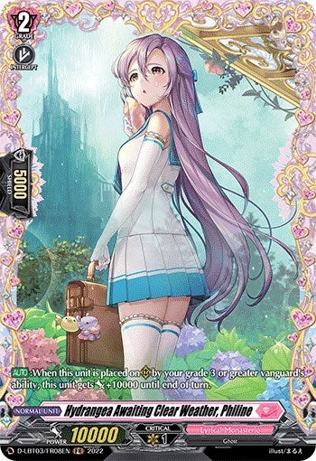 Hydrangea Awaiting Clear Weather Philine (FR) (308) [D-LBT03] - Cardfight Vanguard Single