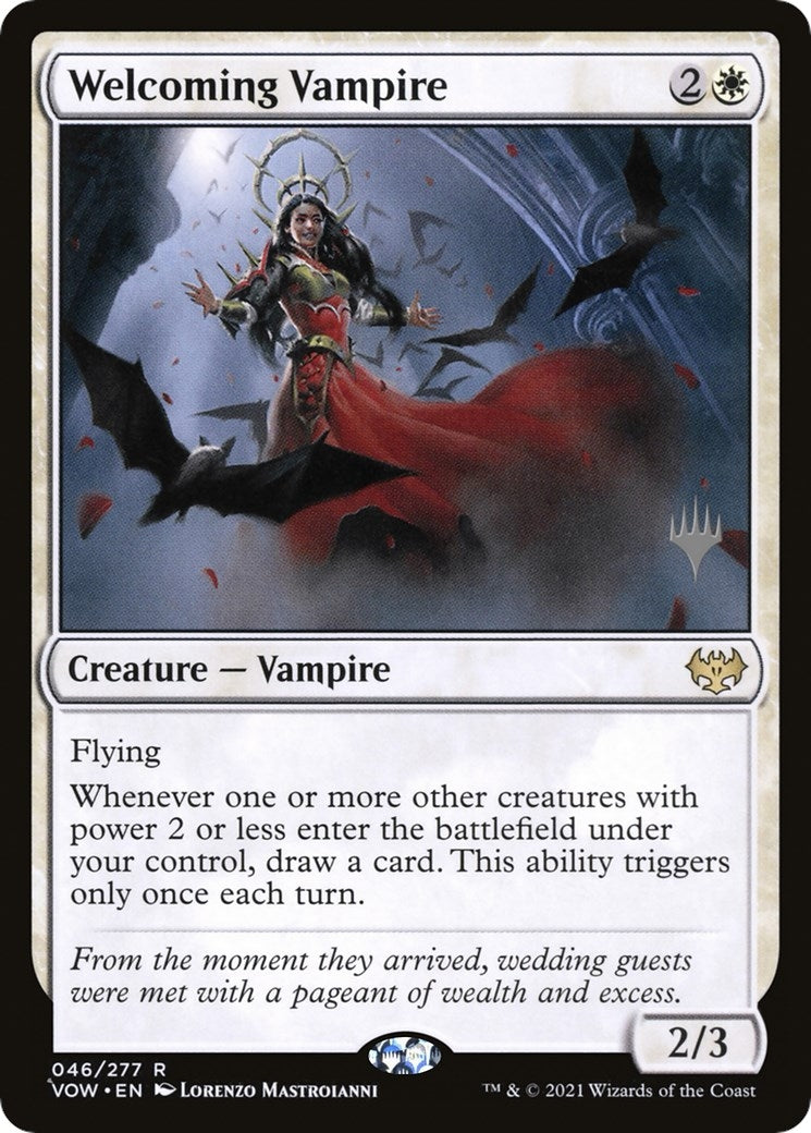 Welcoming Vampire (46) [PPBRO] - MTG Single