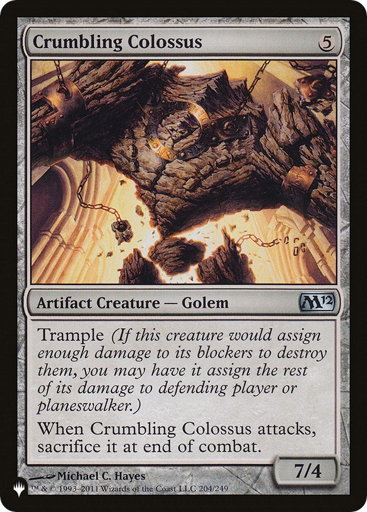Crumbling Colossus (204) [LIST] - MTG Single