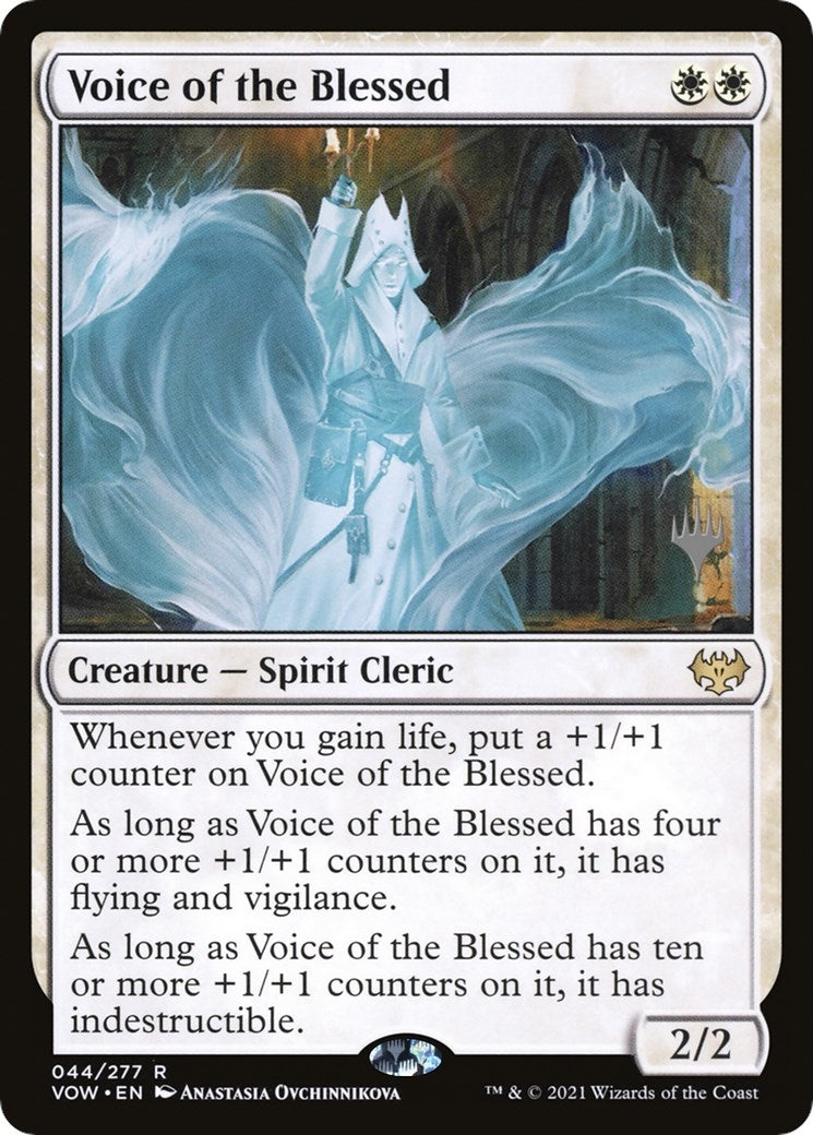 Voice of the Blessed (44) [PPBRO] - MTG Single