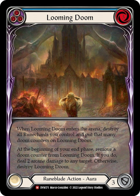 Looming Doom (Extended Art) (175) [DYN] - Flesh and Blood TCG Single