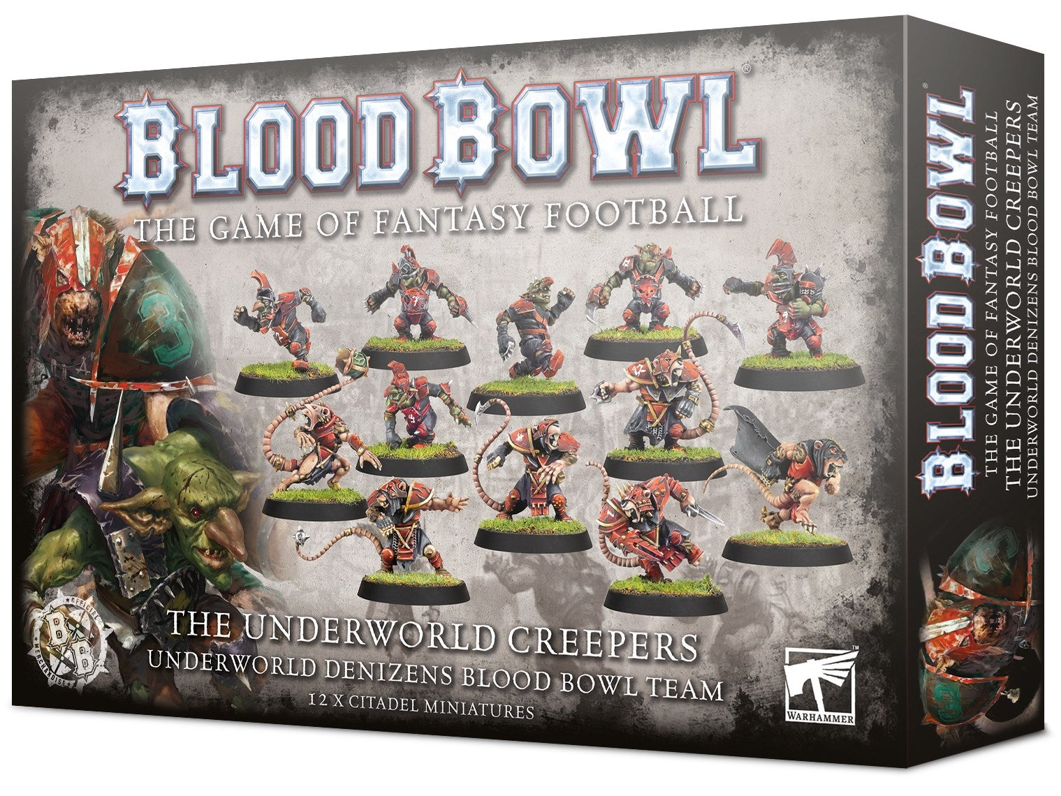 Blood Bowl: The Underworld Creepers Team [PLAS] - Warhammer Box Sets Sealed