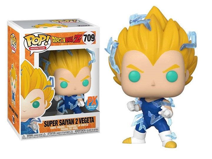 Dragonball Z: Super Saiyan 2 Vegeta (709) [POP!] - Funko Sealed