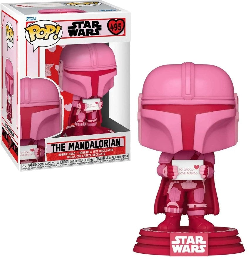 Star Wars: The Mandalorian (Valentines) (495) [POP!] - Funko Sealed
