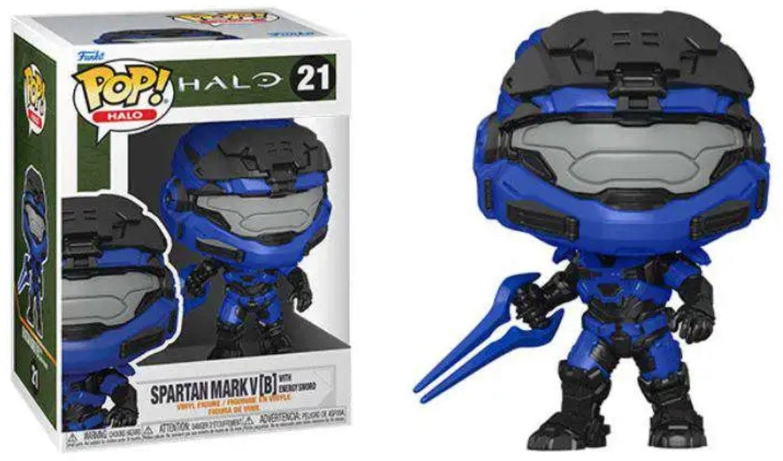 Halo Infinite: Spartan Mark V [B] w/ Energy Sword (21) [POP!] - Funko Sealed