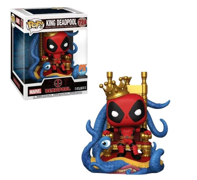 Deadpool: King Deadpool (724) [POP!] - Funko Sealed