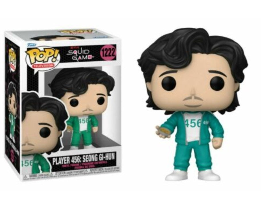 Squid Game: Player 456: Seong Gi-Hun (1222) [POP!] - Funko Sealed