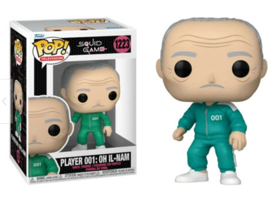 Squid Game: Player 001: Oh Il-Nam (1223) [POP!] - Funko Sealed