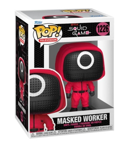 Squid Game: Masked Worker (circle) (1226) [POP!] - Funko Sealed