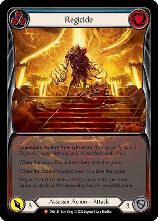 Regicide (Extended Art) (121) [DYN] - Flesh and Blood TCG Single