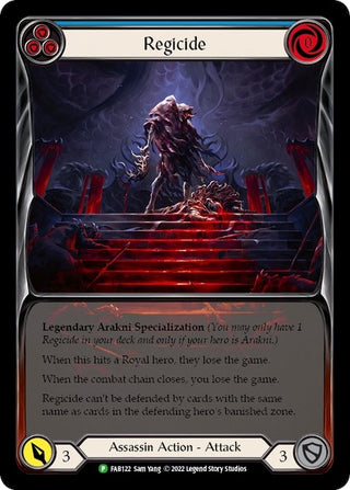 Regicide - FAB122 (122) [PR] - Flesh and Blood TCG Single