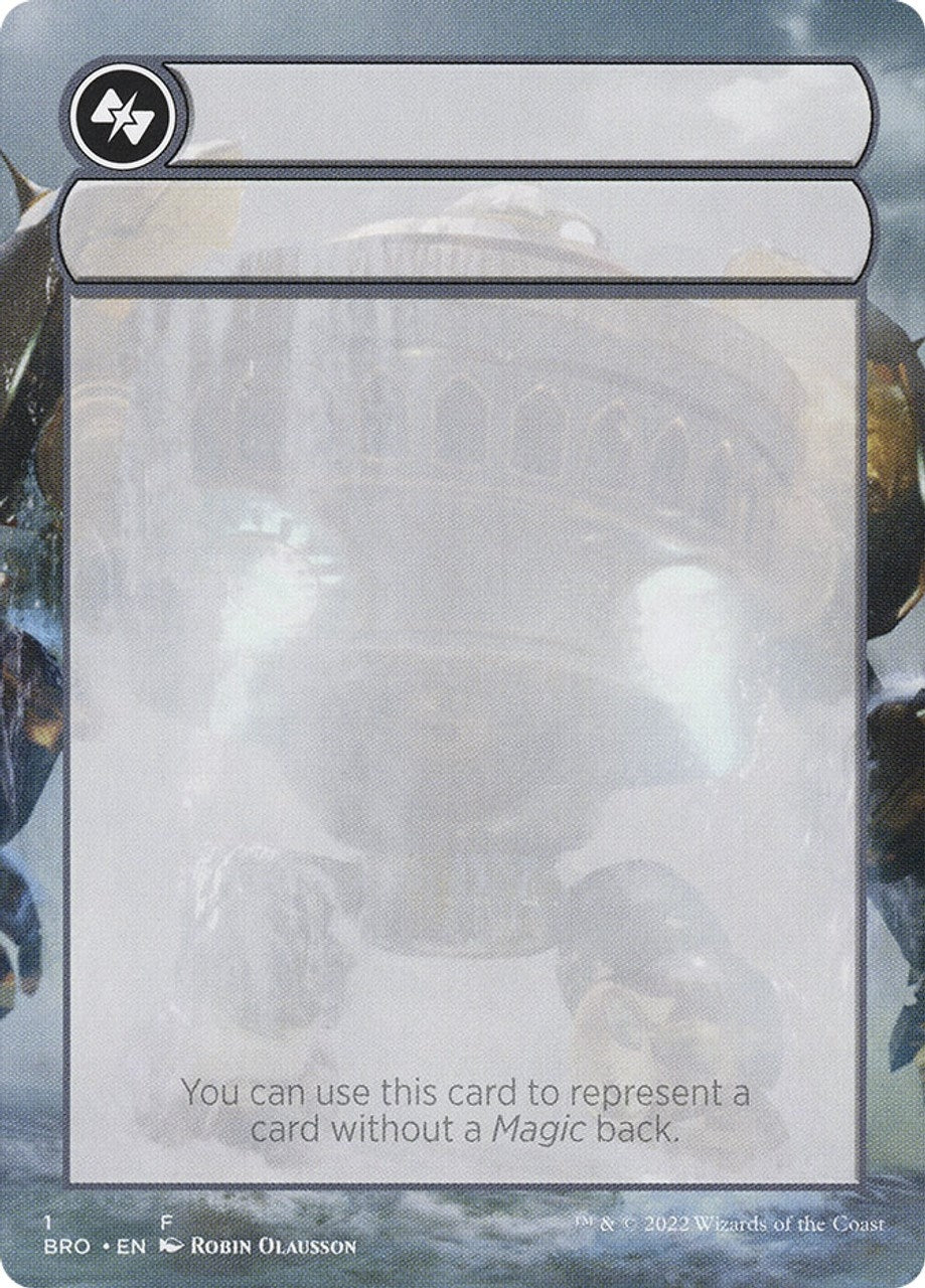 Helper Card (0) [BRO] - MTG Single