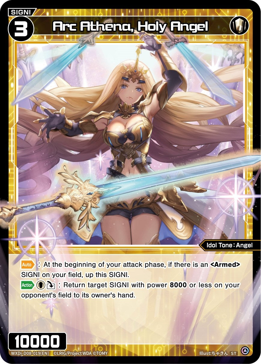Arc Athena Holy Angel (8019) [WXDi-D08] - WIXOSS Single