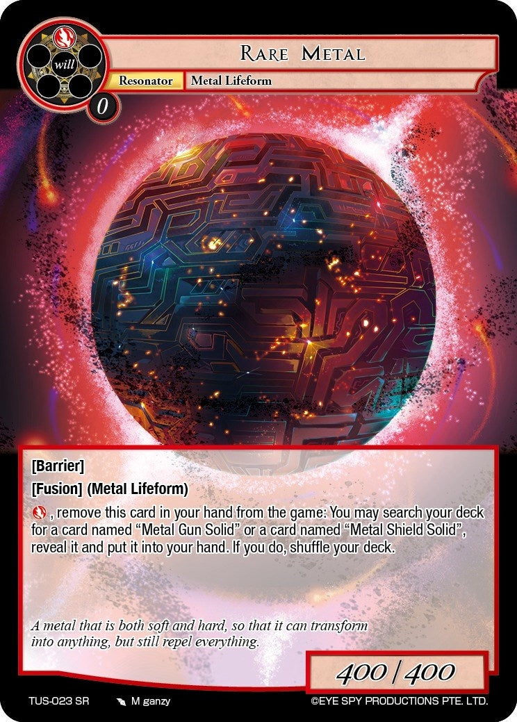 Rare Metal (23) [TUS] - Force of Will Single