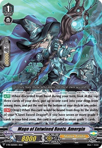 Mage of Entwined Roots Amergin (230) [VPR] - Cardfight Vanguard Single
