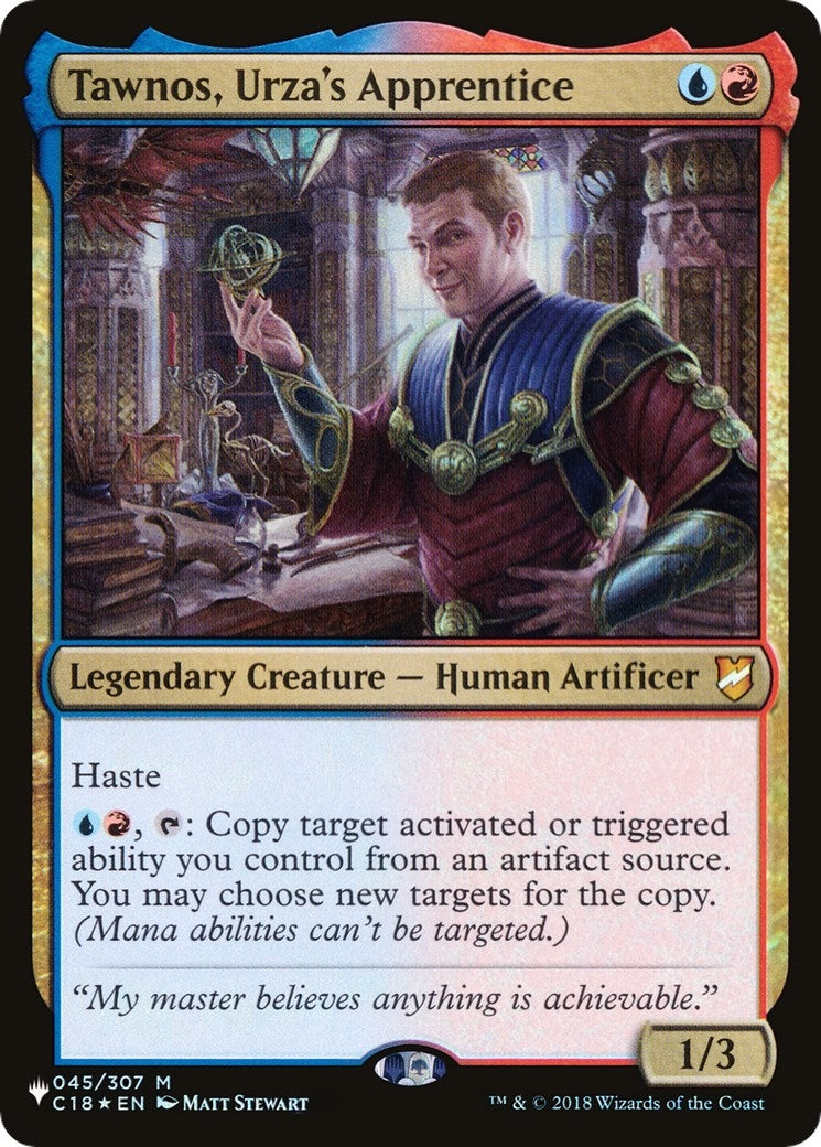Tawnos Urza’s Apprentice (45) [LIST] - MTG Single