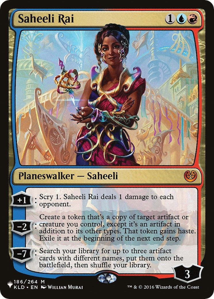 Saheeli Rai (186) [LIST] - MTG Single