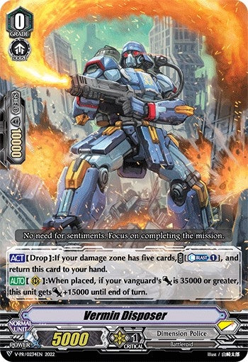 Vermin Disposer (234) [VPR] - Cardfight Vanguard Single