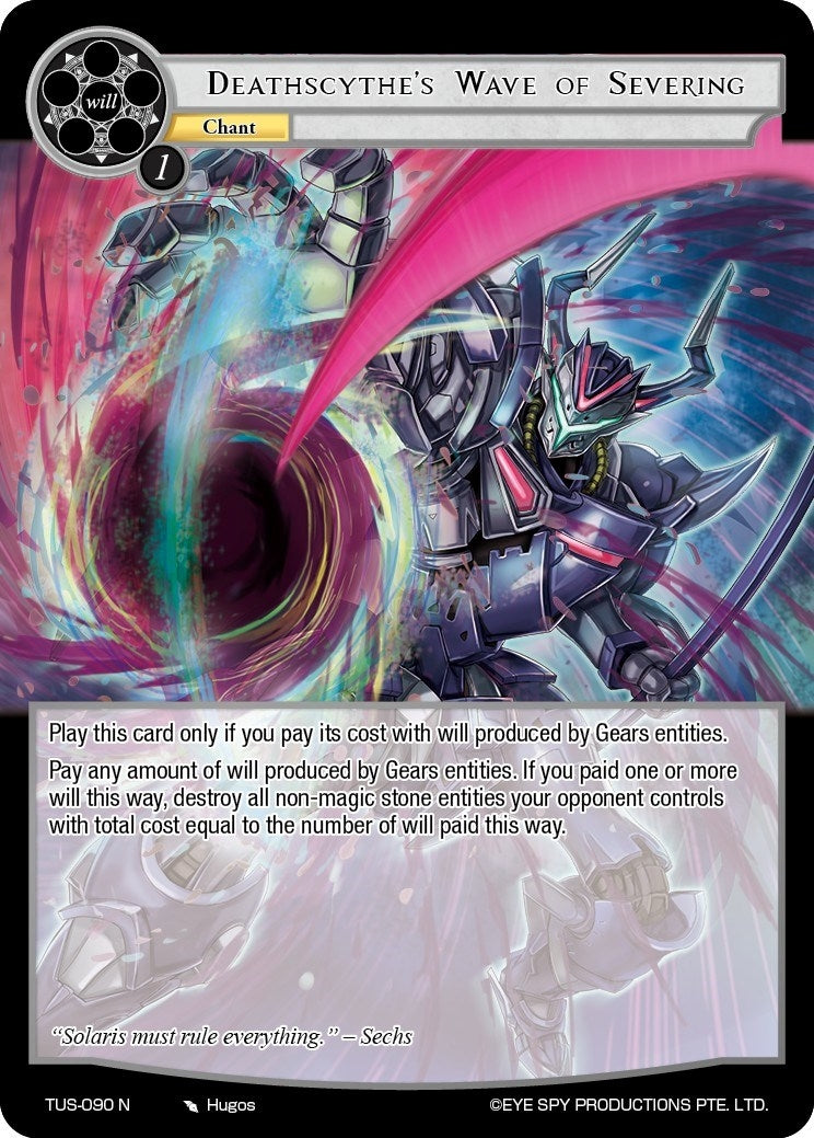 Deathscythe’s Wave of Severing (90) [TUS] - Force of Will Single