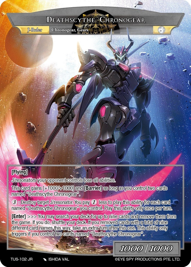 Twin Deathscythe Severing Scythe // Deathscythe Chronogear (102) [TUS] - Force of Will Single