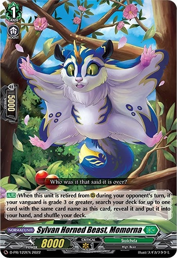 Sylvan Horned Beast Momorna (122) [D-PR] - Cardfight Vanguard Single