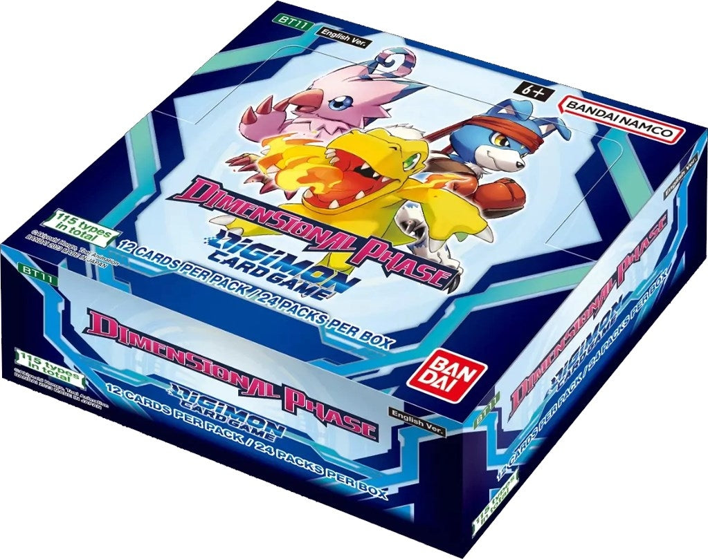 Dimensional Phase Booster Box [BT11] - Digimon Card Game Sealed