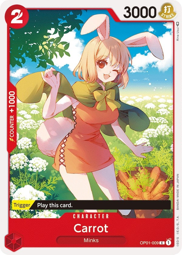 Carrot (1009) (OP01) - One Piece Card Game Single