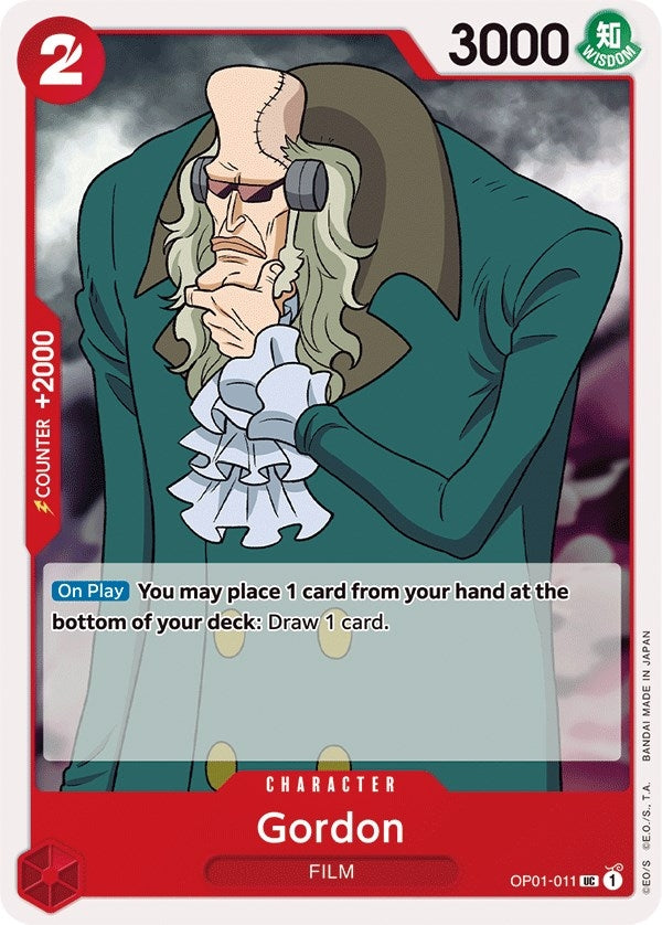 Gordon (1011) (OP01) - One Piece Card Game Single