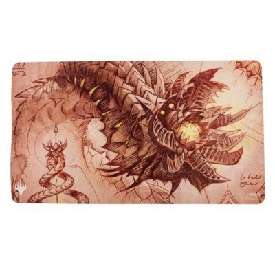 The Brothers’ War Schematic Art Wurmcoil Engine Playmat for Magic: The Gathering - Playmats Sealed