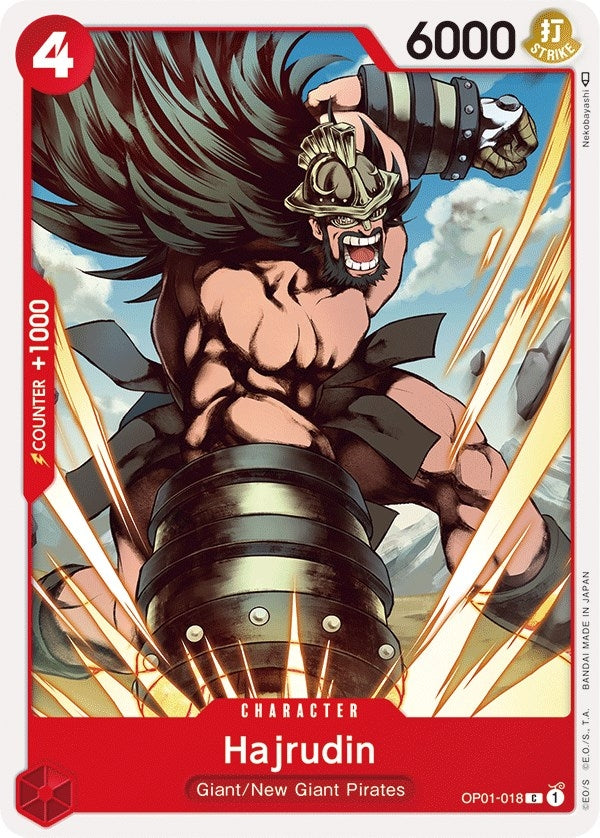 Hajrudin (1018) (OP01) - One Piece Card Game Single