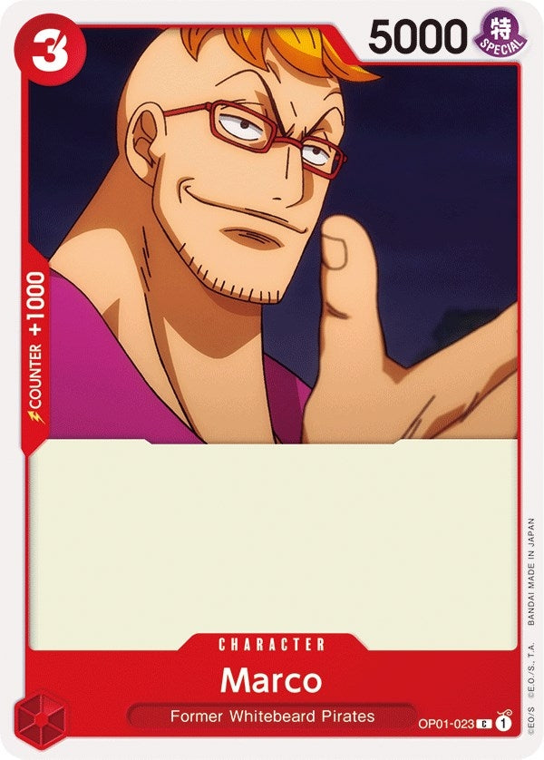 Marco (1023) (OP01) - One Piece Card Game Single