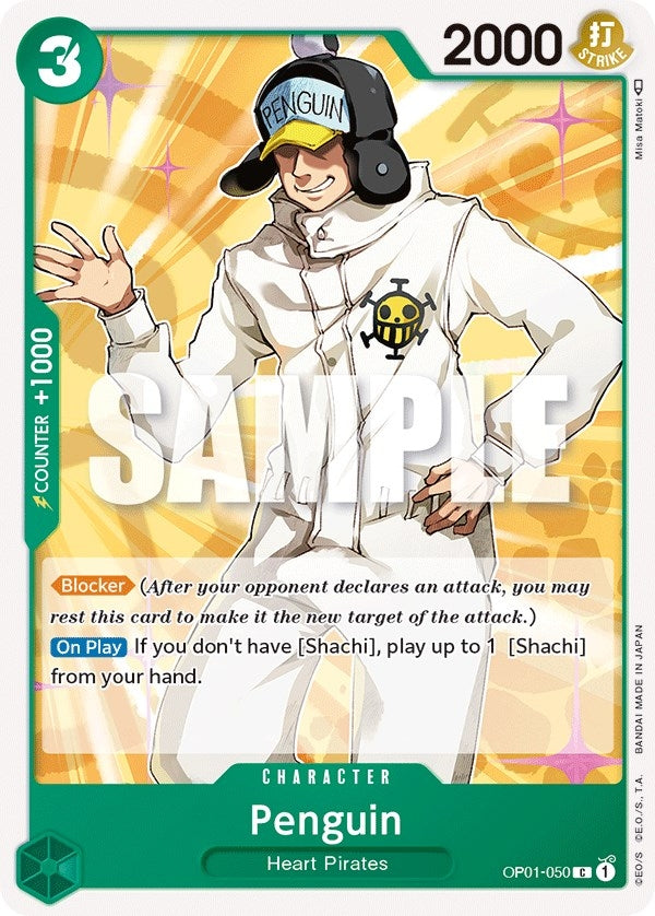 Penguin (1050) (OP01) - One Piece Card Game Single
