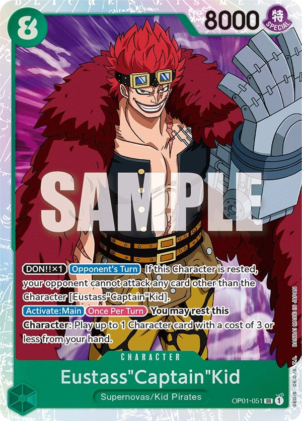 Eustass’Captain’Kid (1051) (OP01) - One Piece Card Game Single