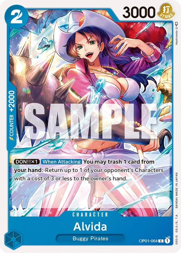 Alvida (1064) (OP01) - One Piece Card Game Single