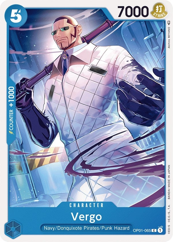 Vergo (1065) (OP01) - One Piece Card Game Single