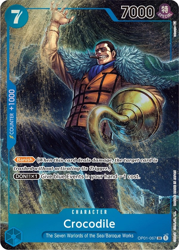 Crocodile (067) (Parallel) (1067) (OP01) - One Piece Card Game Single